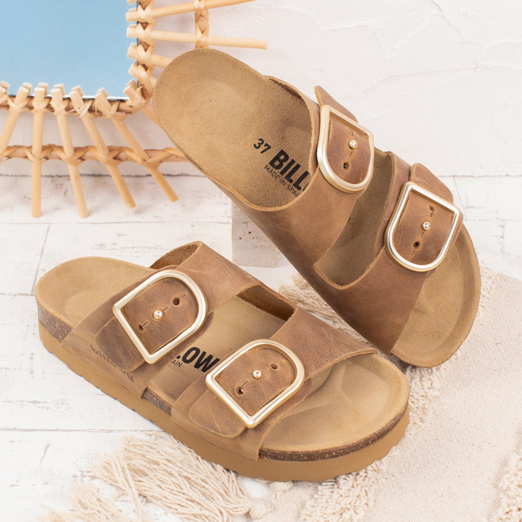 Sandalias Marrones - Mujer