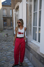 Pantalon Ballon Jay - Rouge