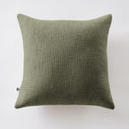 Slub Sixtine - Coussin Déhoussable - Coton - Thym