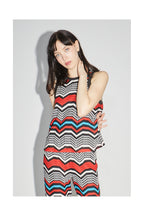 Top Marika Zigzag - Rojo