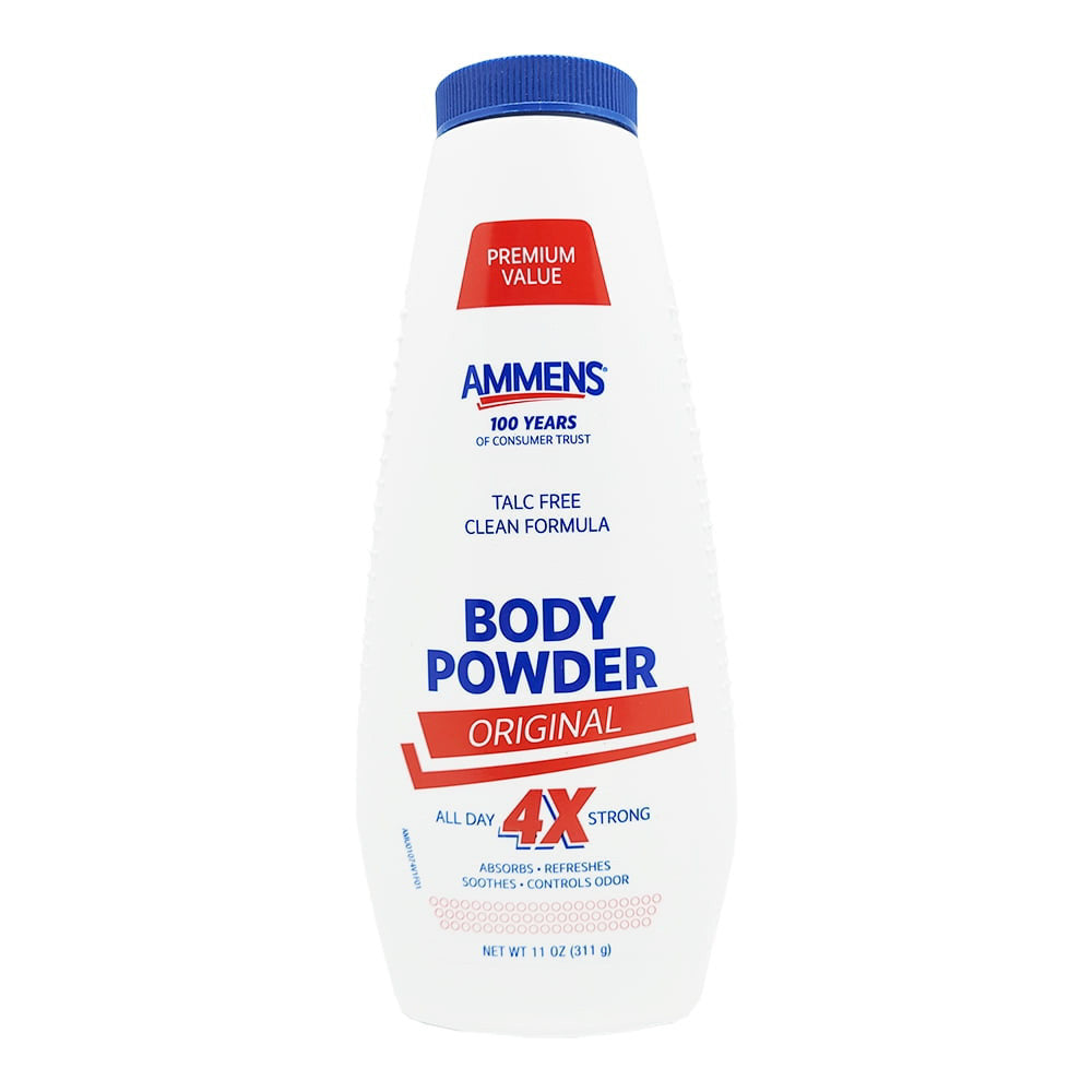 Ammens Original Body Powder, Talc Free Formula, 11 Oz