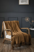 Slub Sixtine - Plaid - Coton - Camel