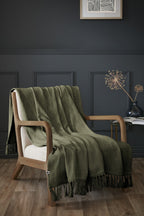 Slub Sixtine - Plaid - Coton - Thym