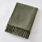 Slub Sixtine - Plaid - Coton - Thym