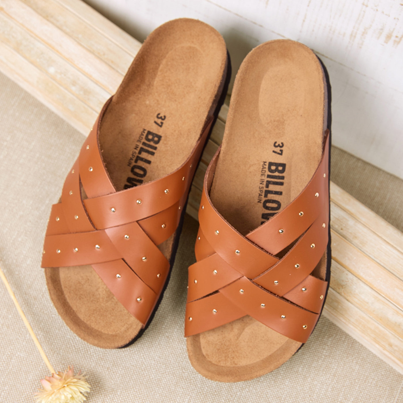 Sandalias de piel - Mujer