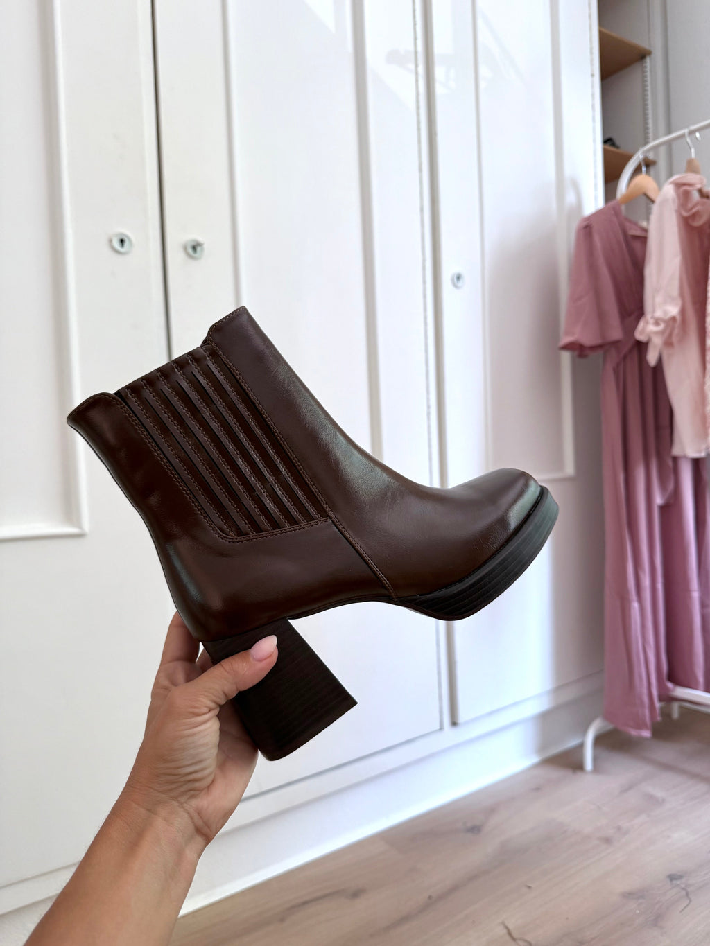 Bottines Adèle Chocolat