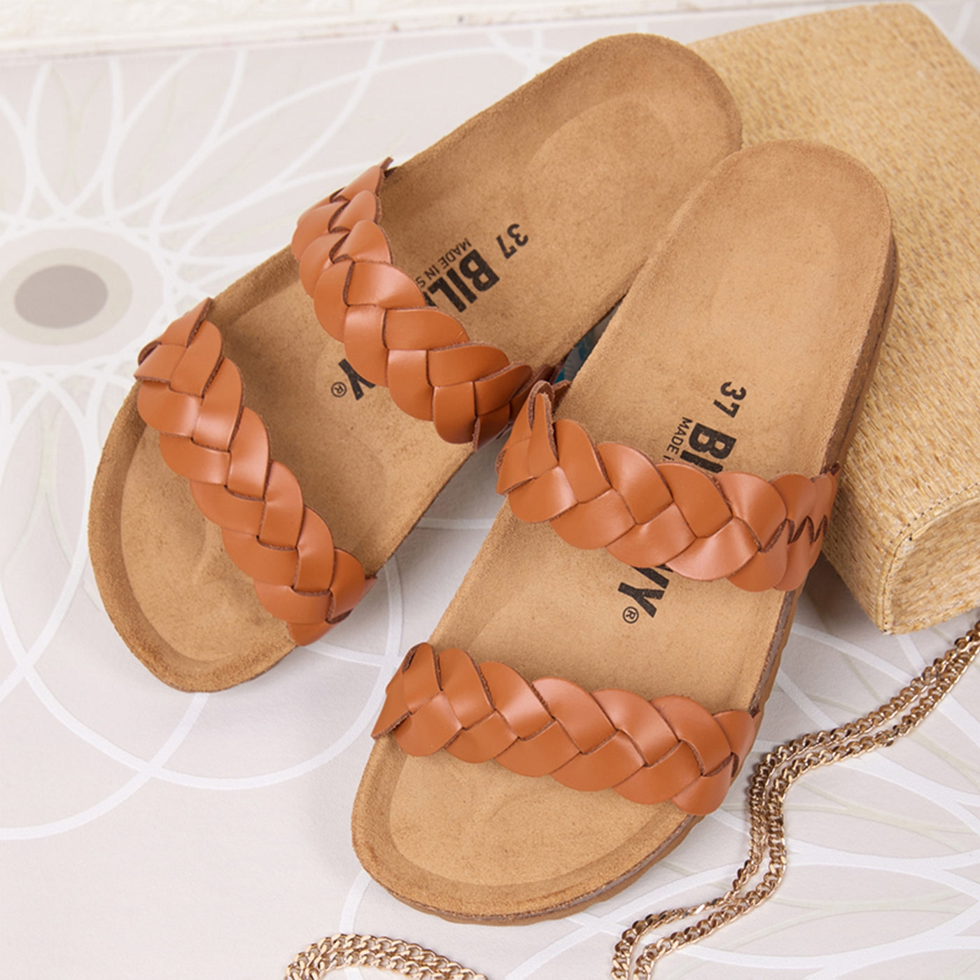 Sandalias de Cuero - Mujer