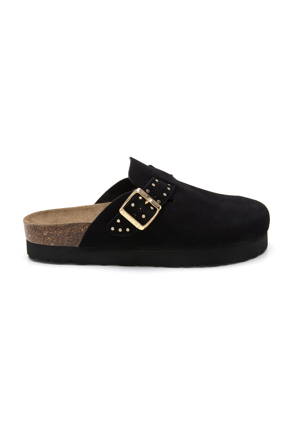 Platform Clogs - Black