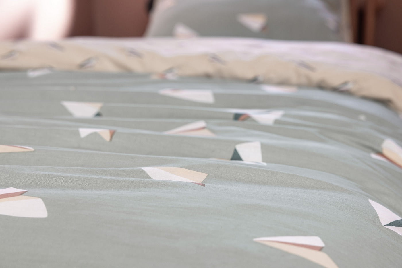 Petits Papiers - Parure De Lit - Coton Imprimé