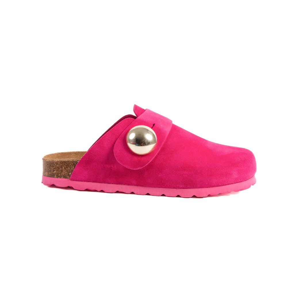Zuecos Fucsia - Mujer