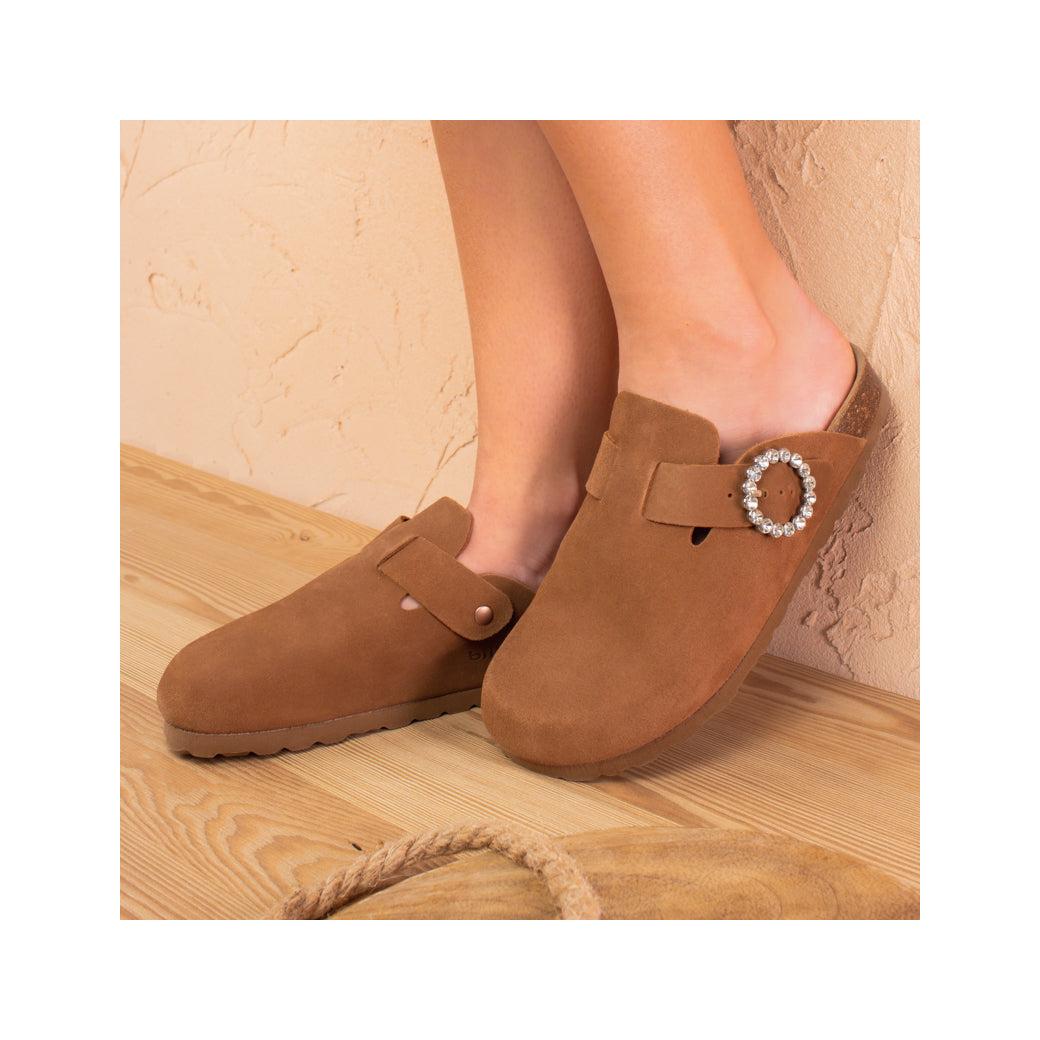 Leather Clogs - Women