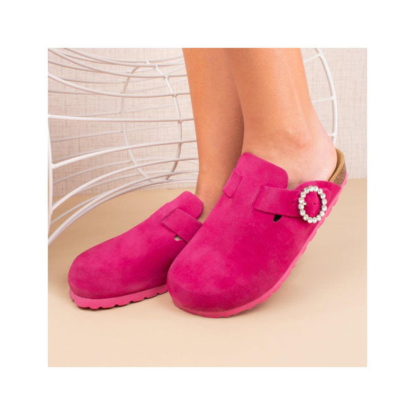 Fuchsia Clogs - Women