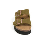 Khaki Sandals - Women