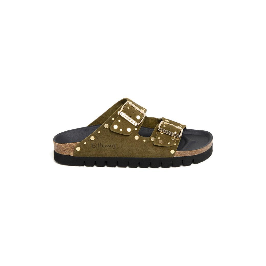Khaki Sandals - Women