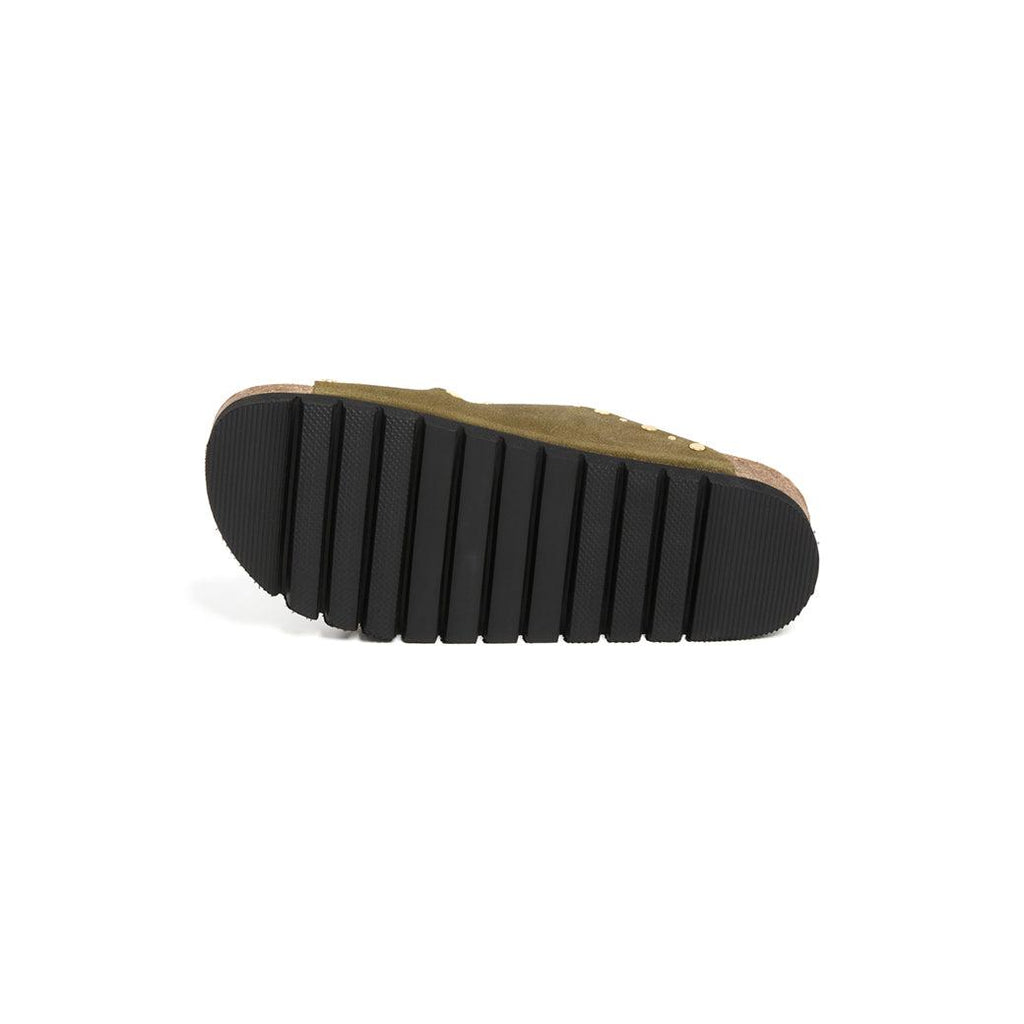 Khaki Sandals - Women