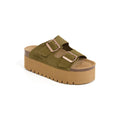 Sandales Kaki - Femme