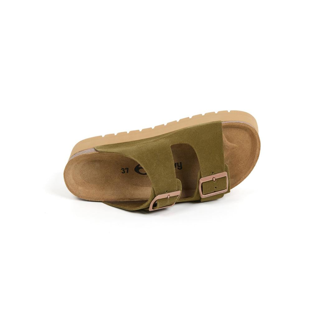 Sandales Kaki - Femme