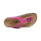 Fuchsia Sandals - Women