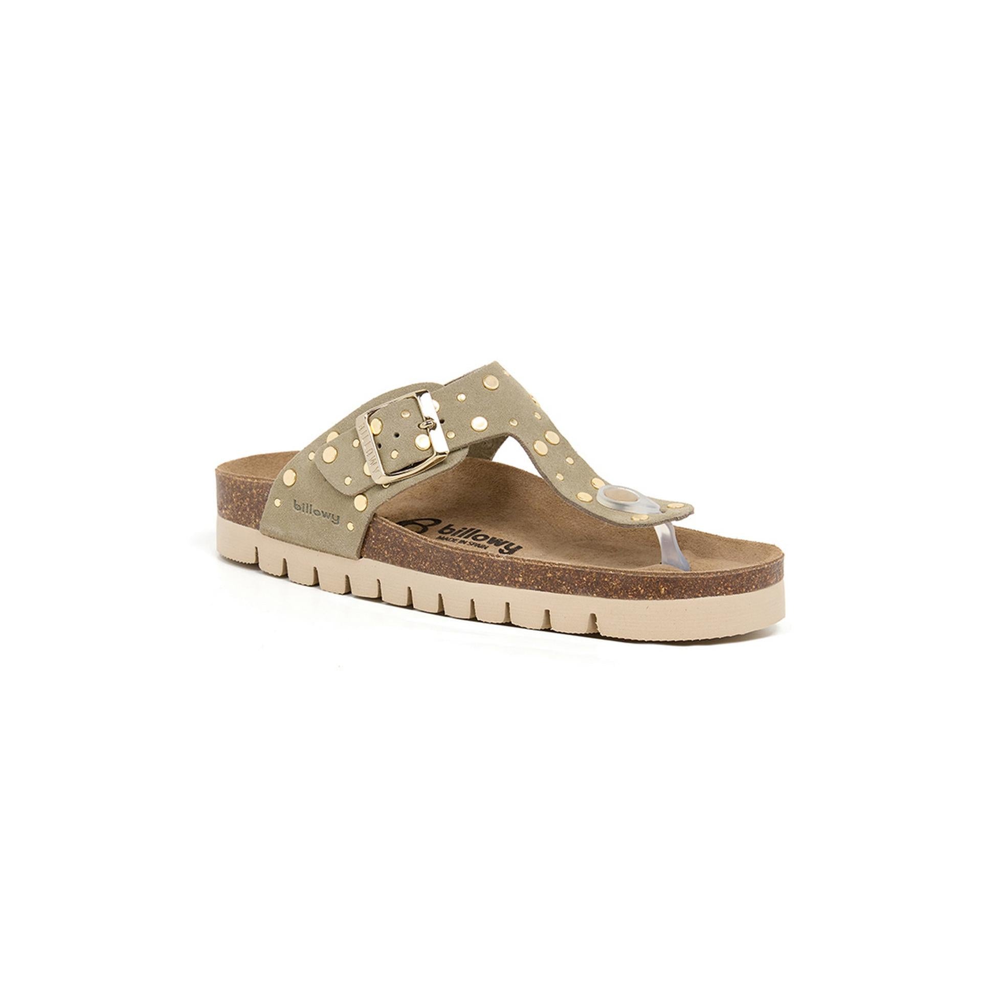 Khaki Sandals - Women