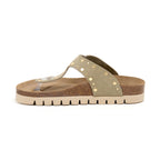 Khaki Sandals - Women