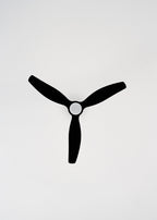 Wind Stylance Natural Wood - Ventilateur De Plafond 40W Silencieux 100% Bois - Noir