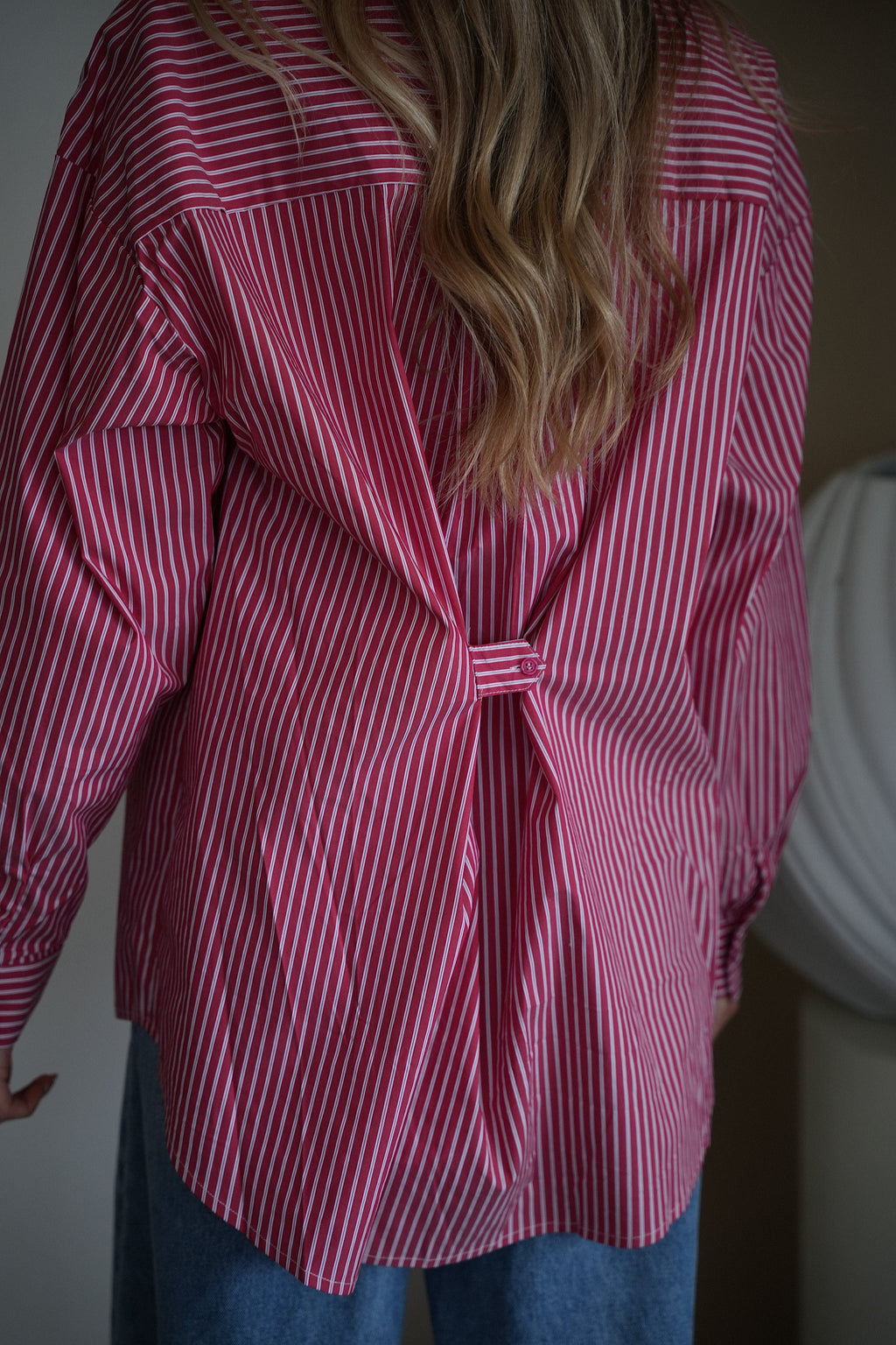 Chemise Rayée Sacha - Rouge