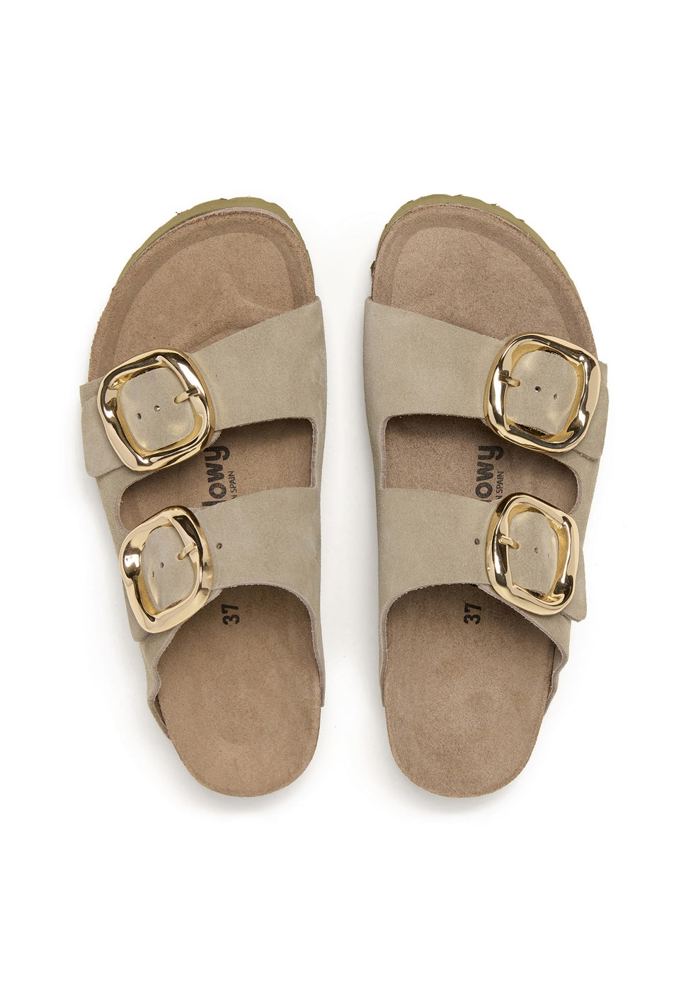Khaki Sandals - Women