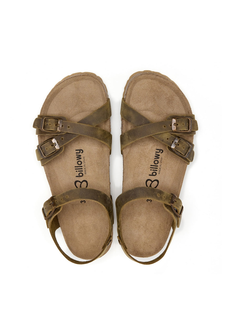 Khaki Sandals - Women