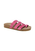 Fuchsia Flip Flops - Women