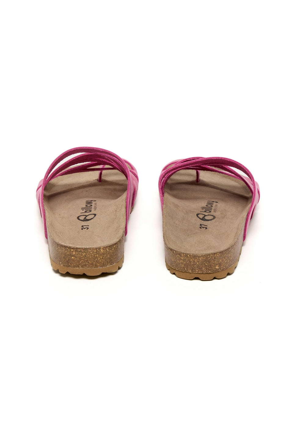 Fuchsia Flip Flops - Women