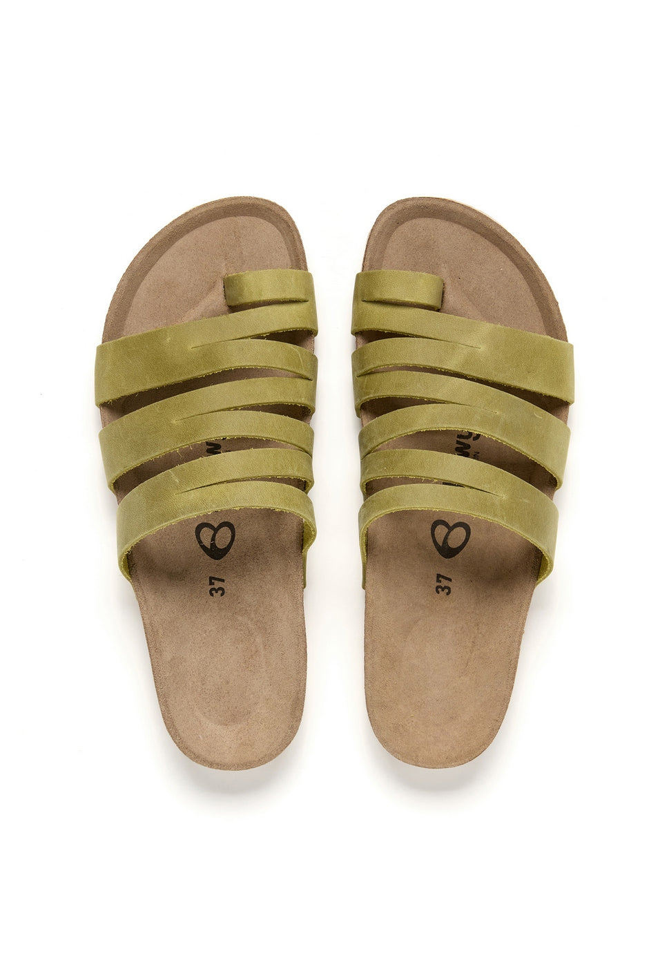 Green Flip Flops - Women