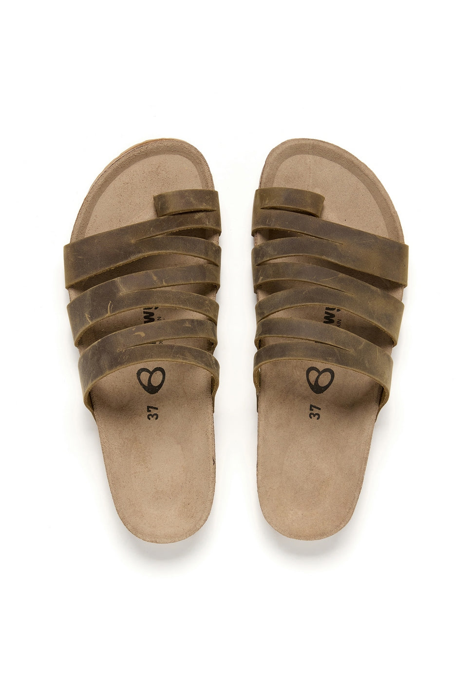 Khaki Flip-Flops - Women