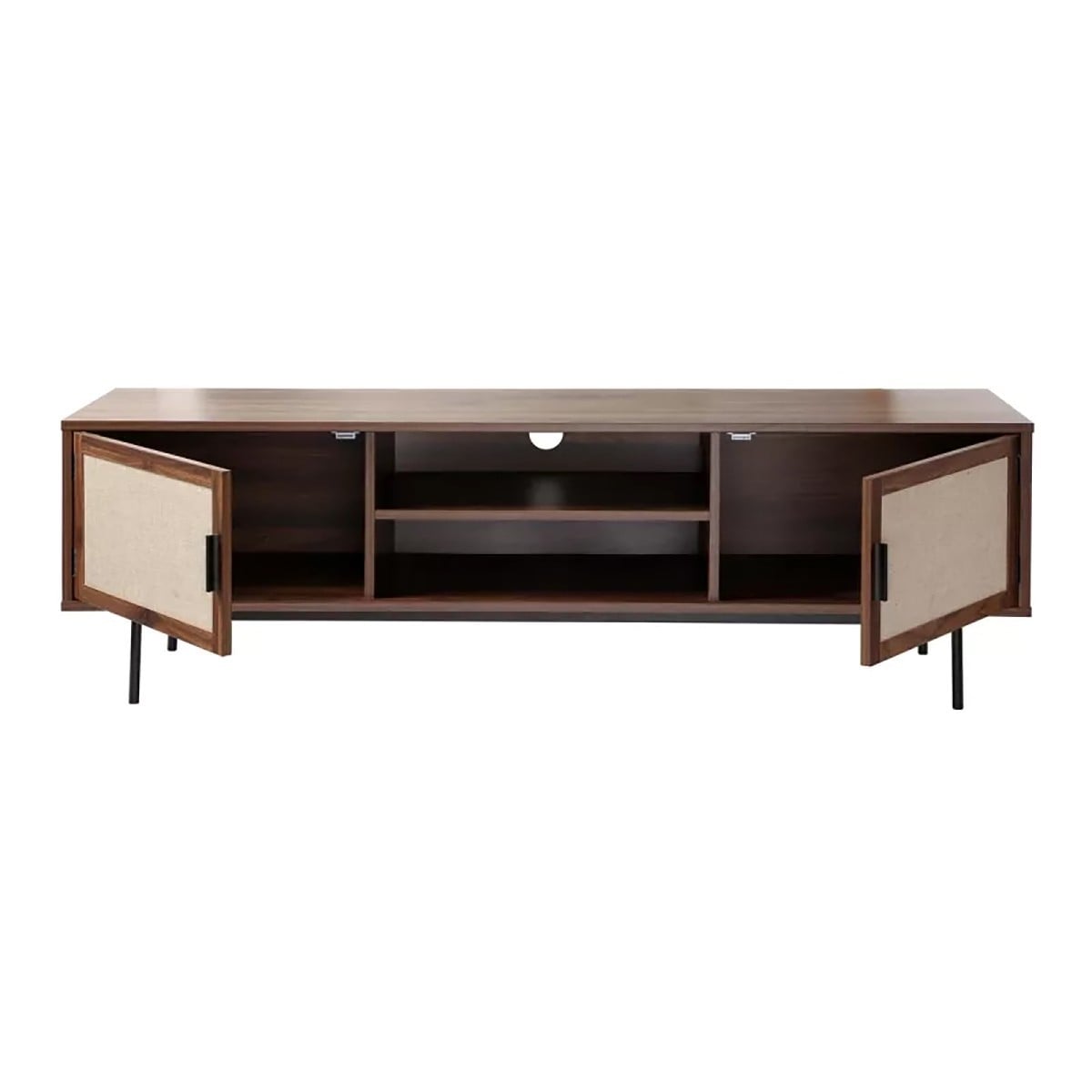 Jetson - Mueble de TV - Tela y nogal