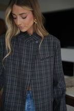 Blazer Asymétrique Loane - Gris