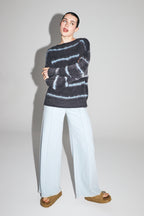 Vintage Sailor Print Gabrielle Knit Made In Italy