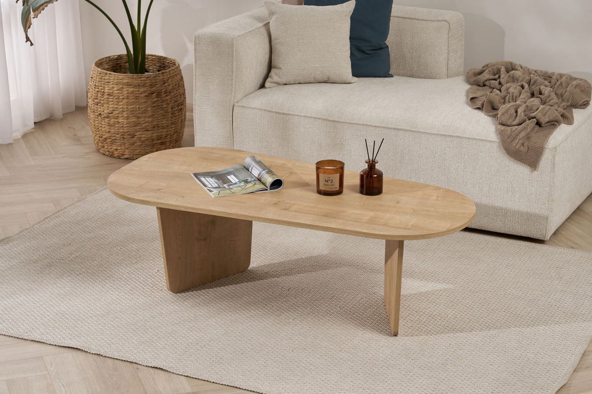 Ovalis - Coffee Table - Oak