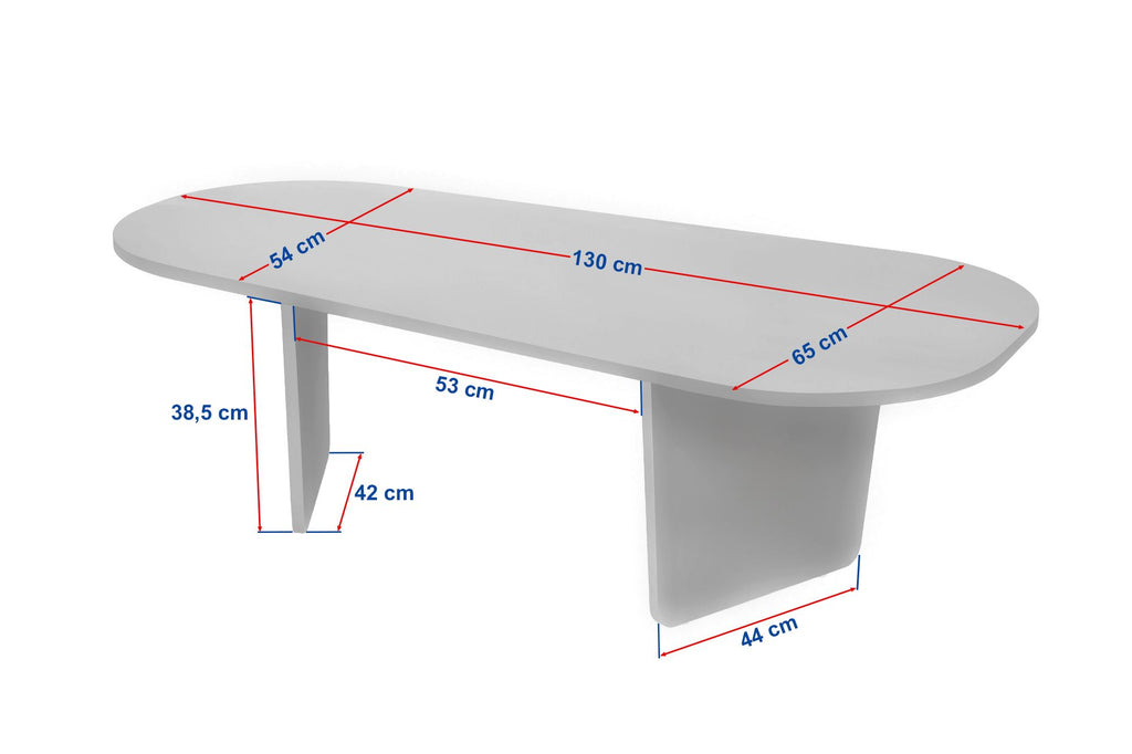 Ovalis - Coffee Table - Oak