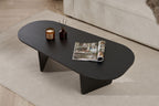 Ovalis - Coffee Table - Black Wood