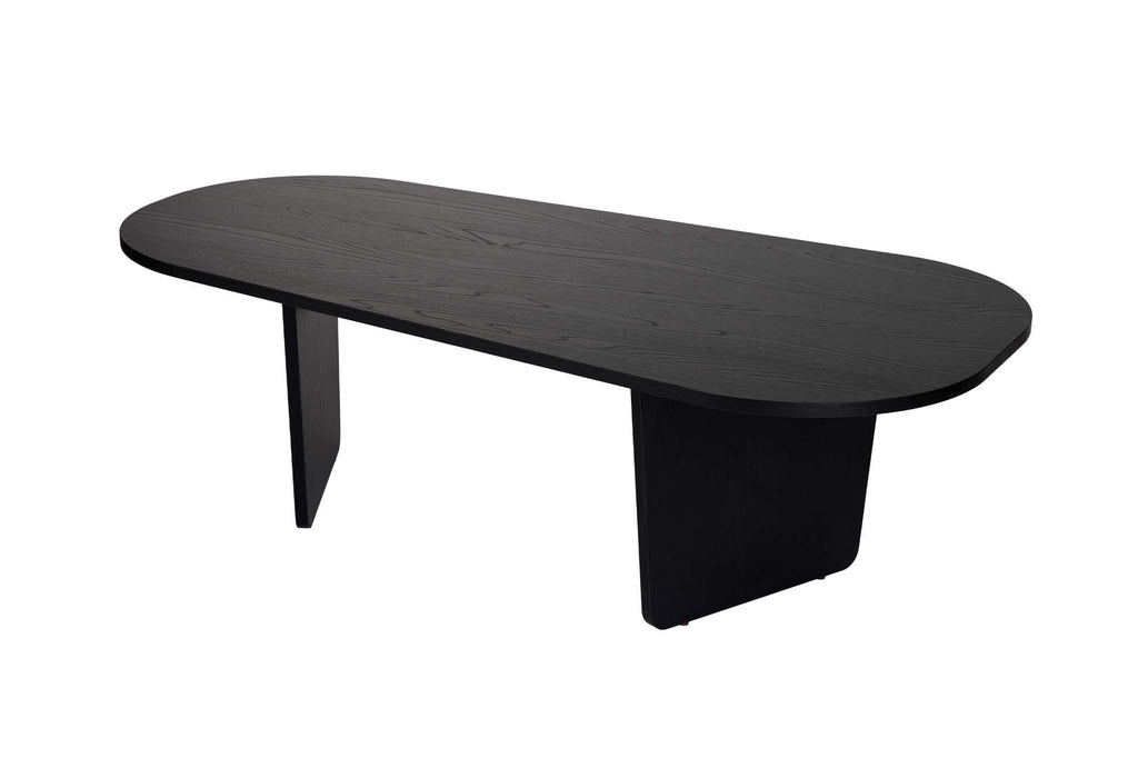 Ovalis - Coffee Table - Black Wood