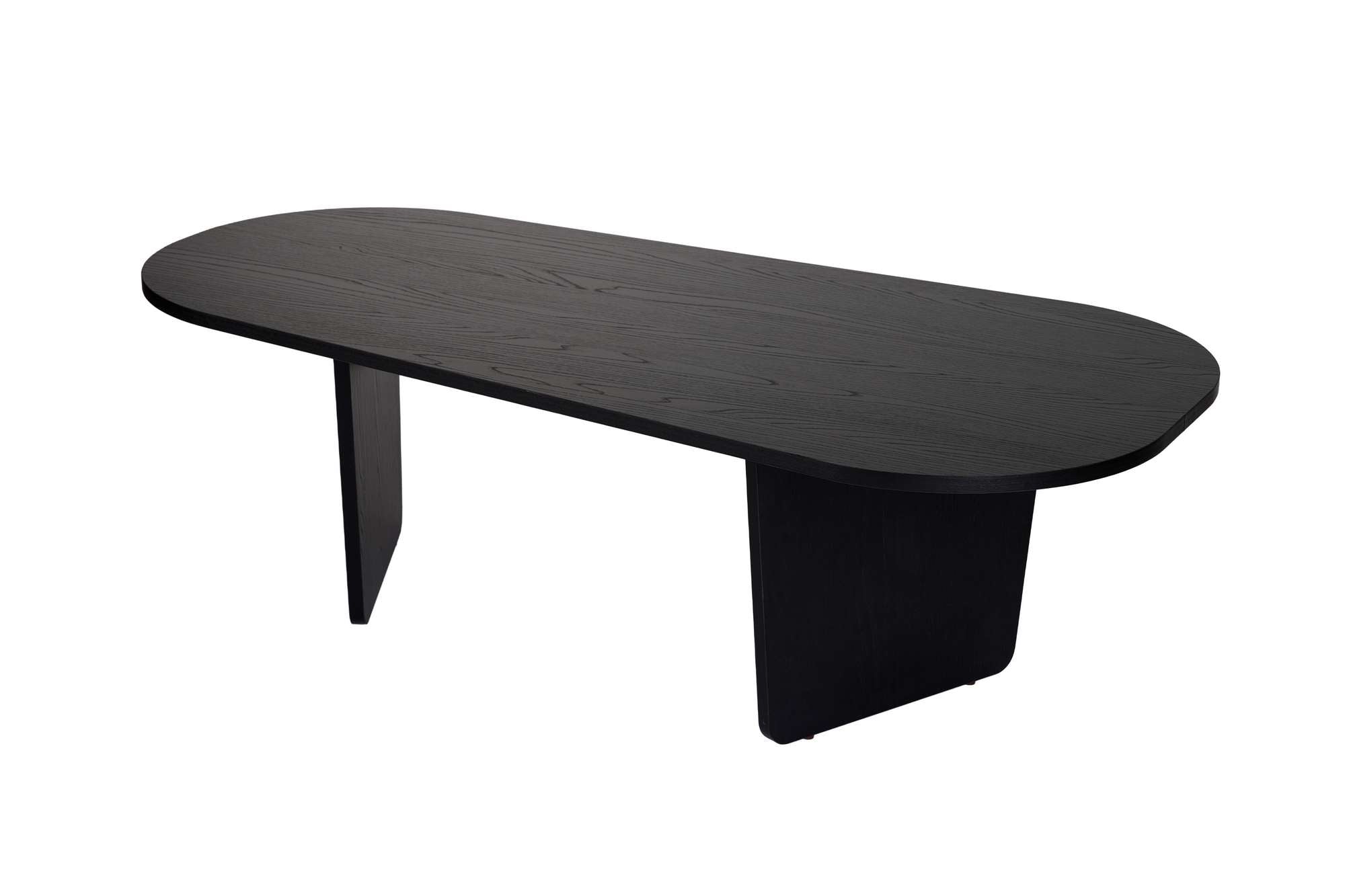Ovalis - Coffee Table - Black Wood