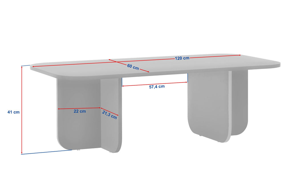 Akira - Coffee Table - Sapphire Oak