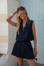 Elsie Ball Skirt - Navy
