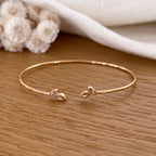 Brazalete Jasna - Chapado en Oro