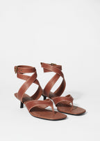 Shoes Tindra Sandalette - Brown - Women