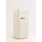 Retro Fridge 281L - Réfrigérateur Rétro - Blanc Cassé Poignées Noires