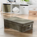 Caja de almacenamiento - Pana - Caqui