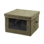 Caja de almacenamiento - Pana - Caqui