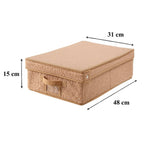 Caja de almacenamiento - Tela - Beige