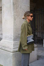 Veste Mi-Longue Agathe Kaki