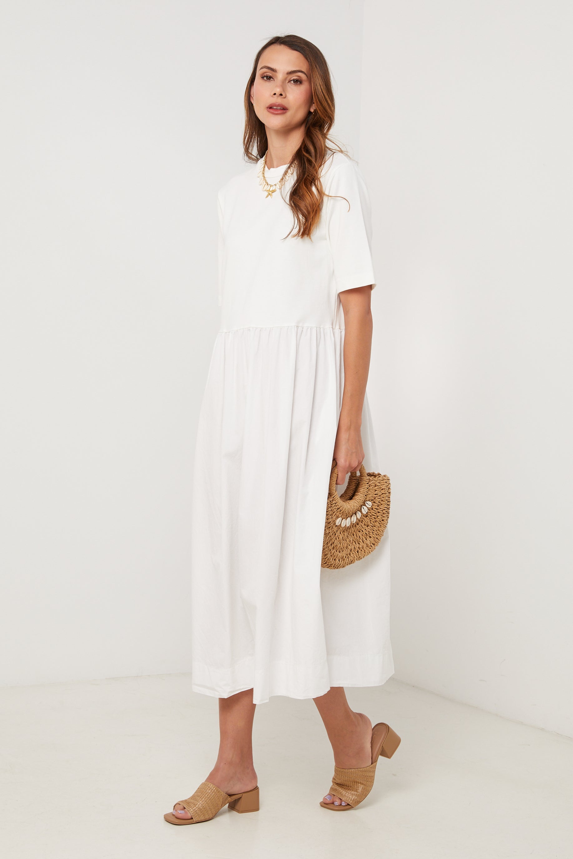 Robe - Blanc - Femme